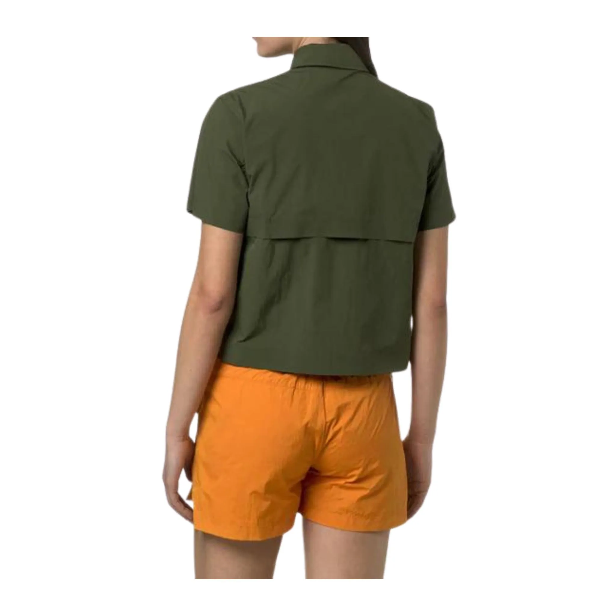 Camicia Donna Verde in nylon