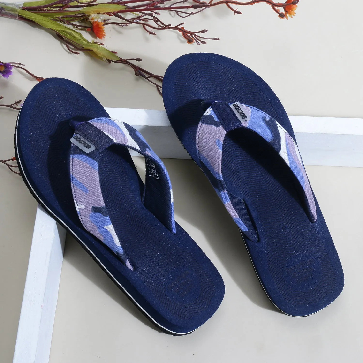 DOCTOR EXTRA SOFT D-56 House Slipper for Women's Camo | Pregnancy | Orthopaedic & Diabetic