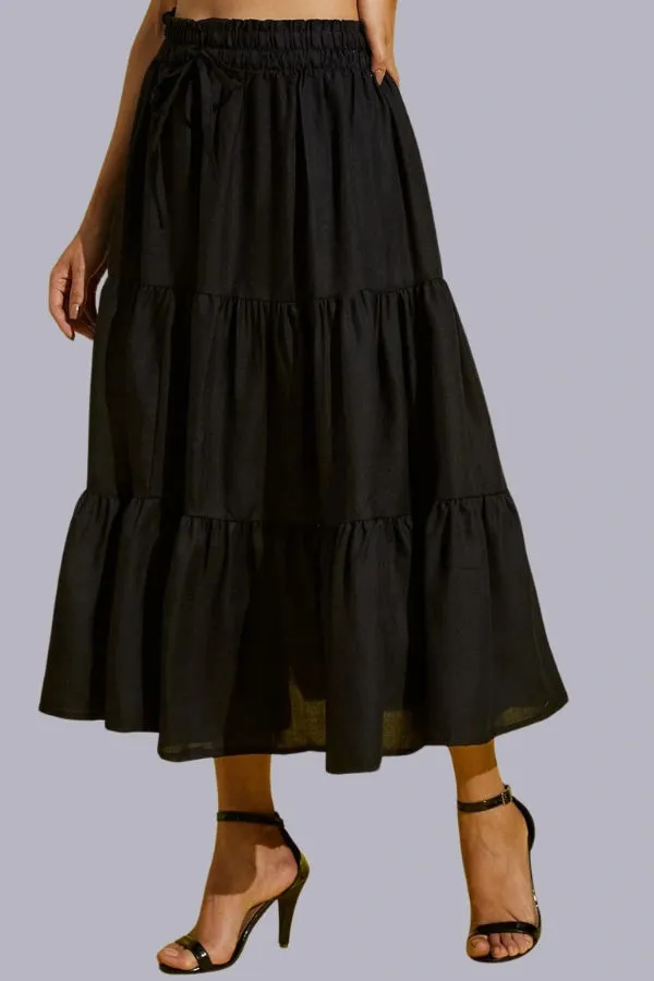 Elegant Blossoms Skirt