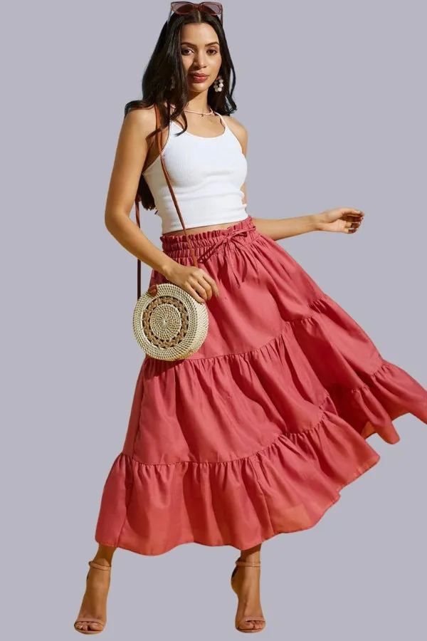 Elegant Blossoms Skirt