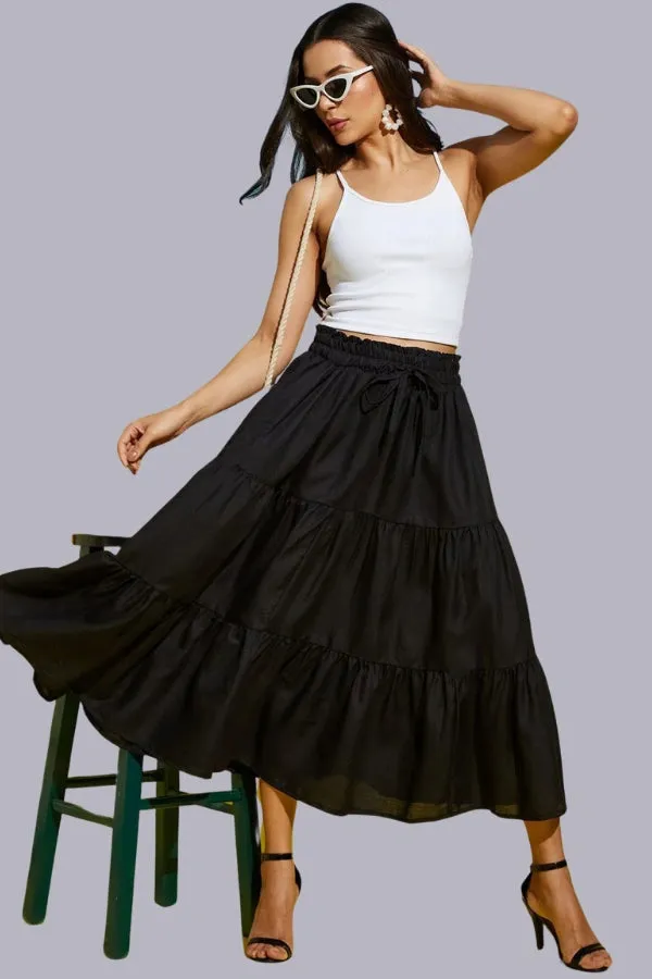 Elegant Blossoms Skirt