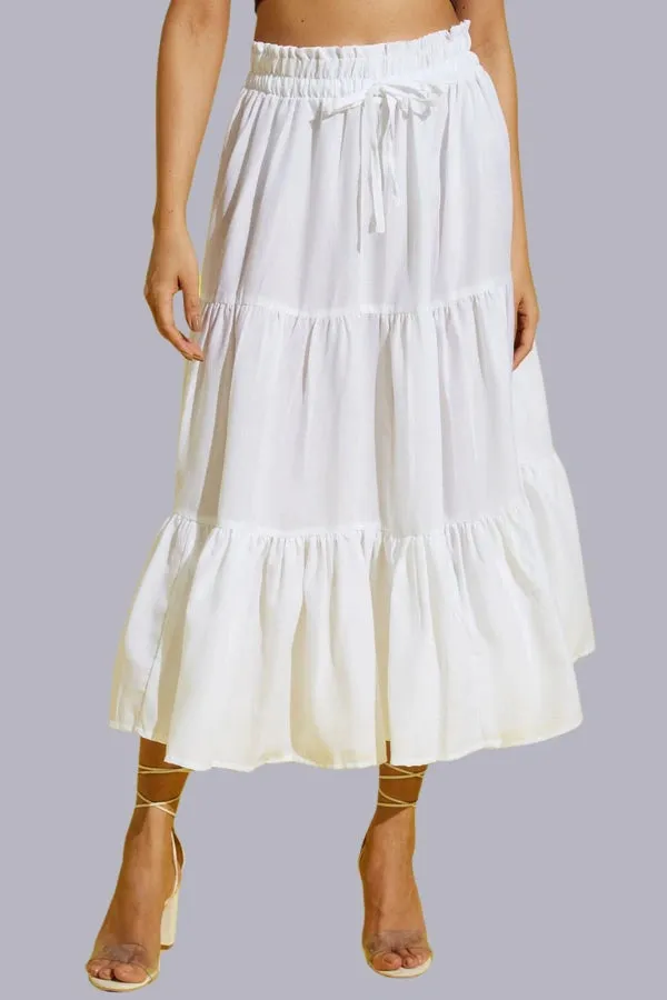 Elegant Blossoms Skirt