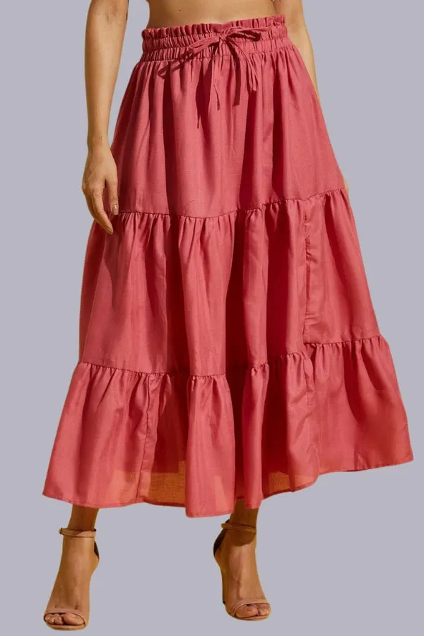 Elegant Blossoms Skirt