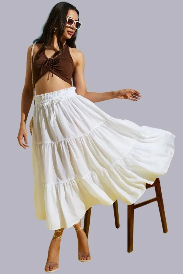 Elegant Blossoms Skirt