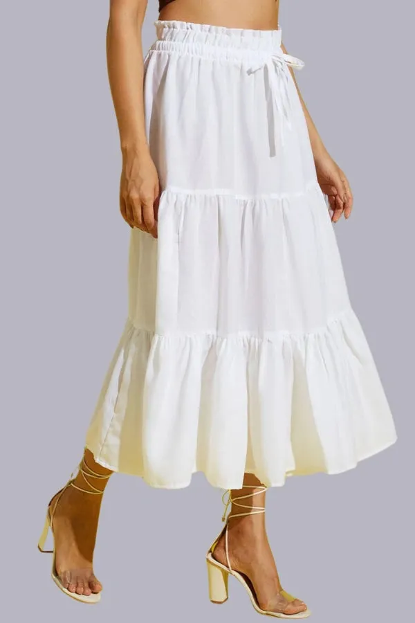 Elegant Blossoms Skirt
