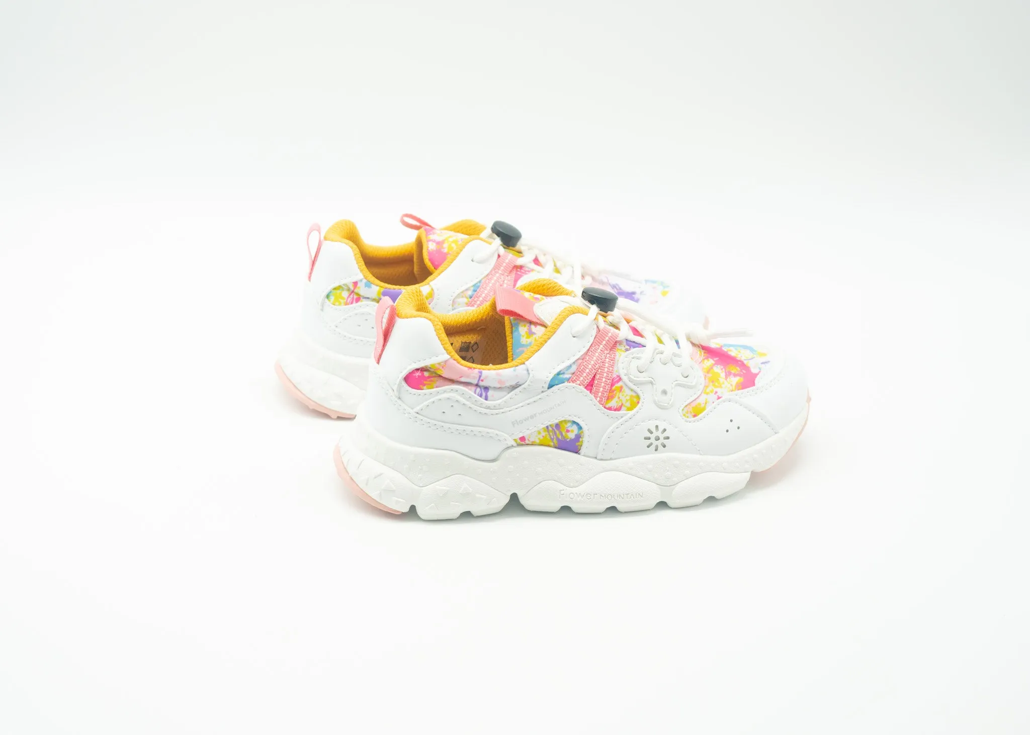 FLOWER MOUNTAIN  - FLOWER MOUNTAIN KIDS YAMANO 3 JUNIOR WHITE PEACH CORAL