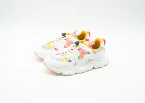 FLOWER MOUNTAIN  - FLOWER MOUNTAIN KIDS YAMANO 3 JUNIOR WHITE PEACH CORAL