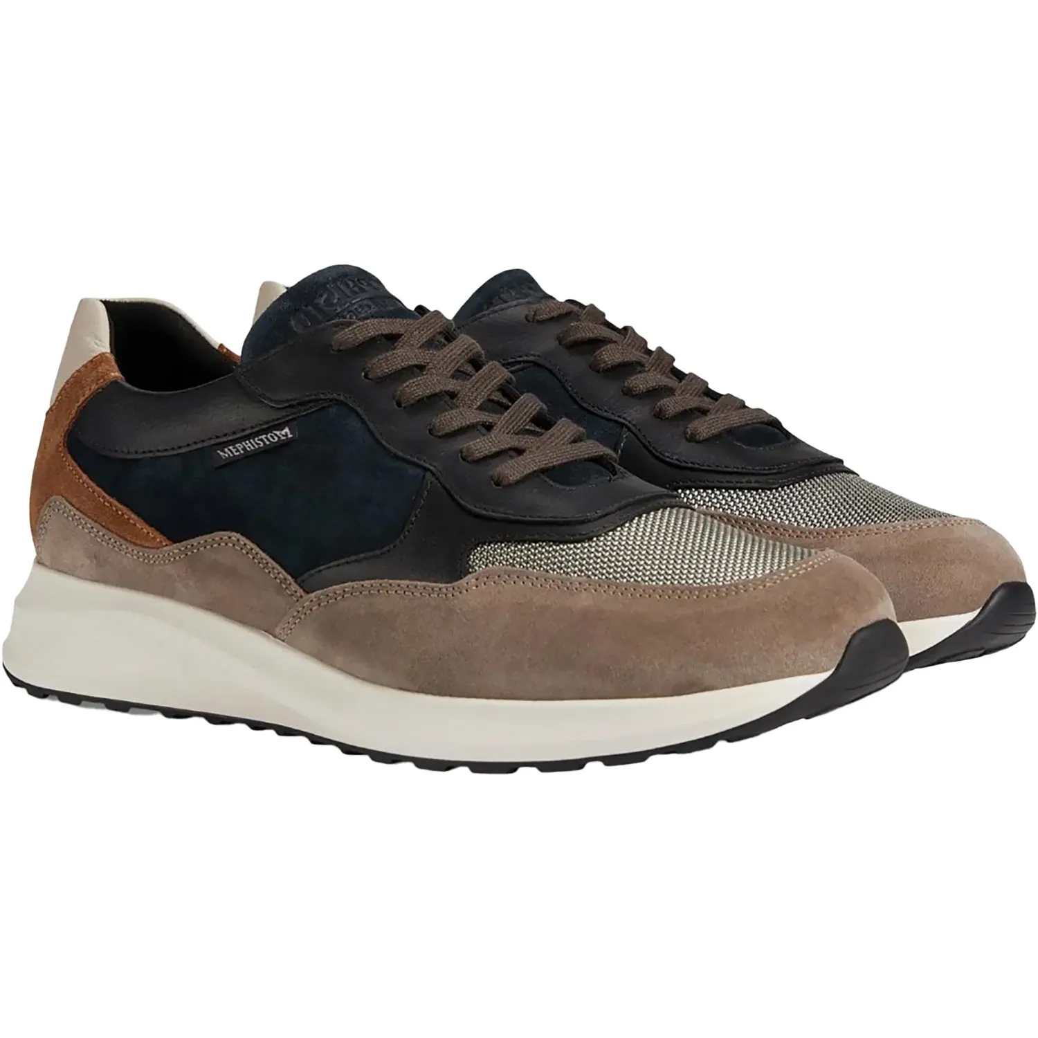 Men's Mephisto Driss Warm Grey/Black 3660-1550