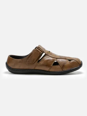 Men's Tan Mule Casual Sandal (ID4069)