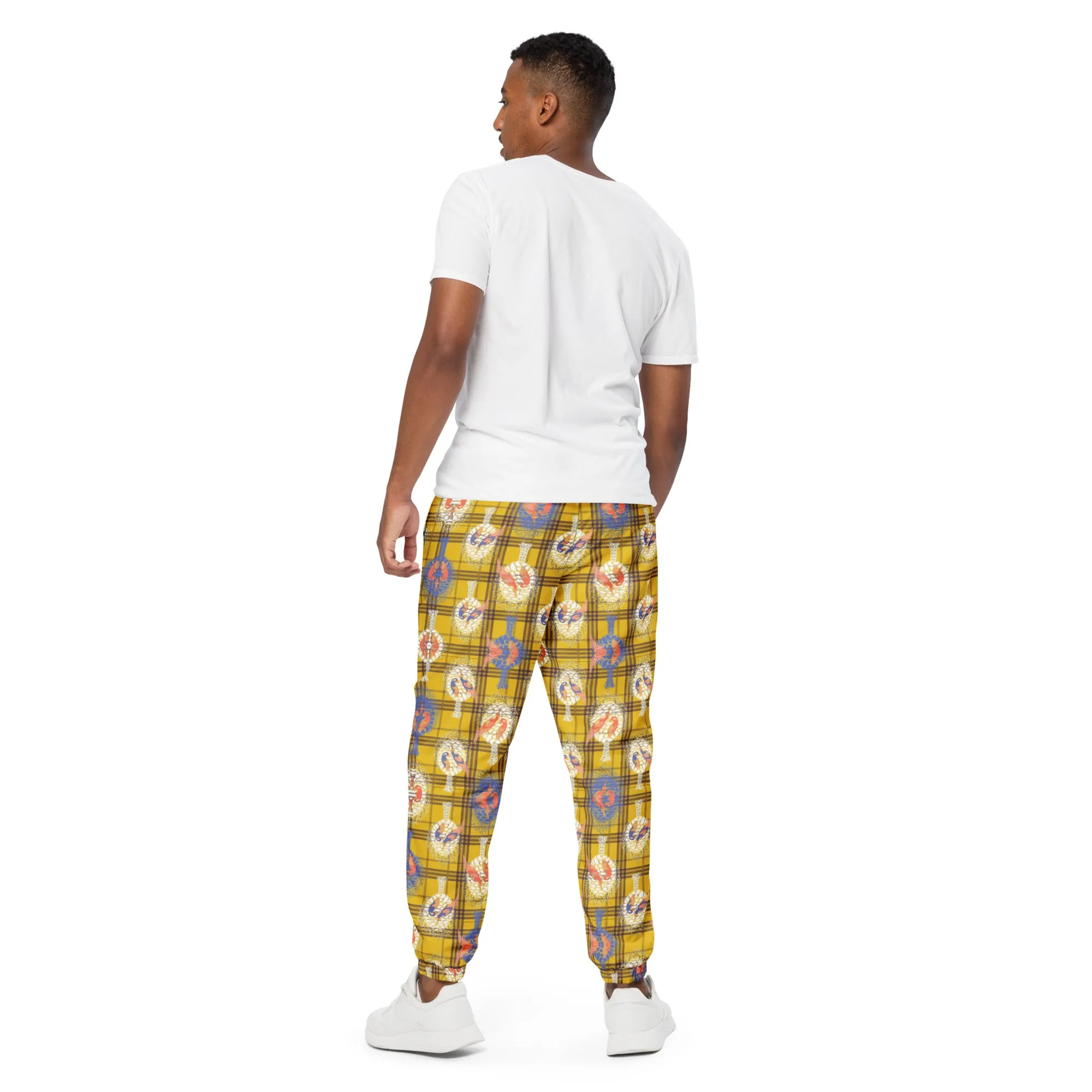 Modern Throwback Plaid Unisex track pants