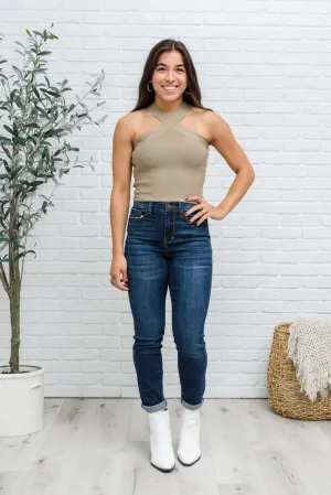 *Online Exclusive* Crossways Halter Top