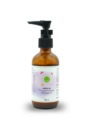 Orange and Turmeric Massage Oil - 100ml