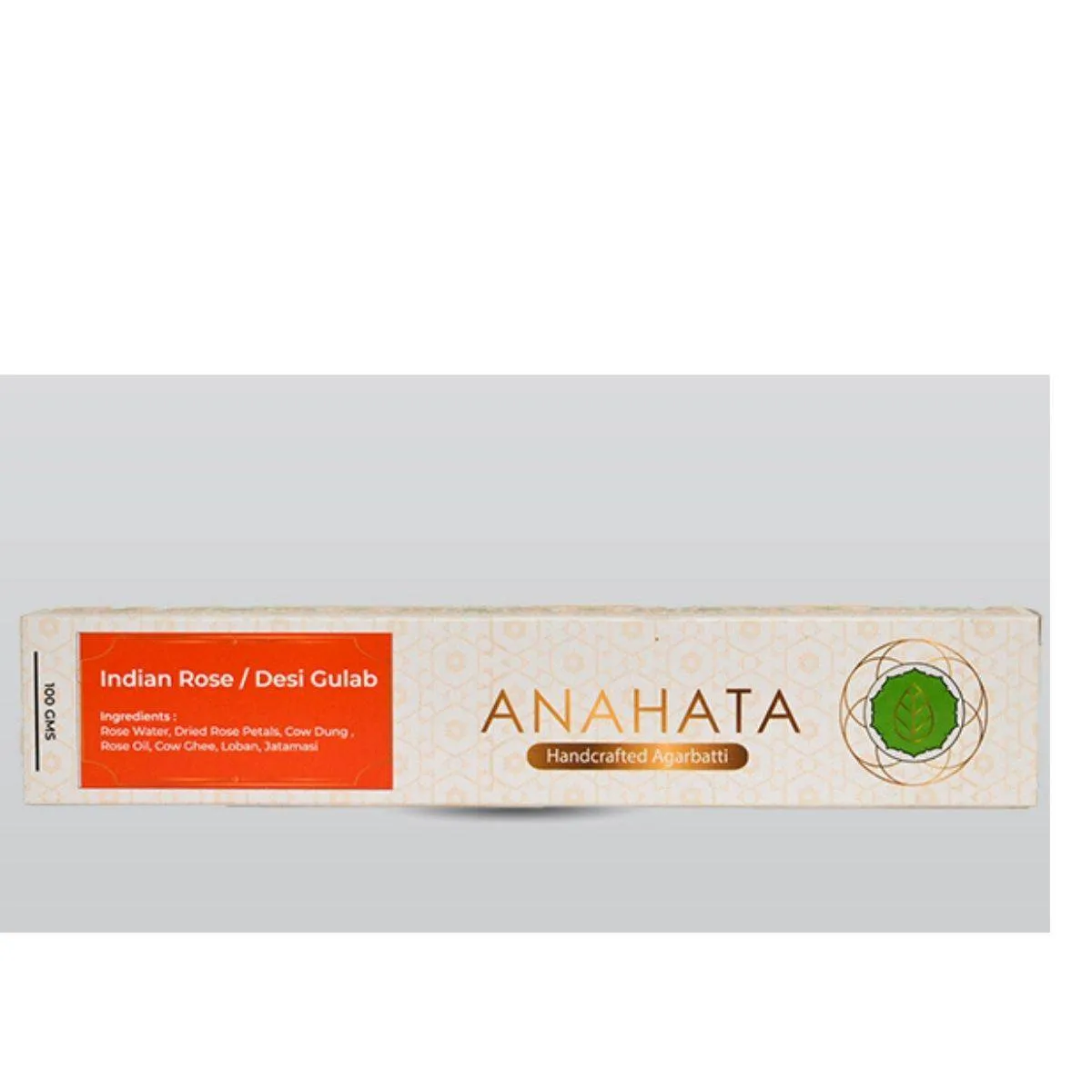 Organic Indian Rose Agarbatti -100gms