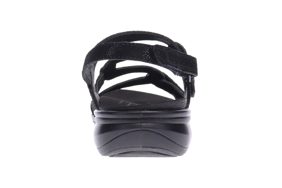 Revere Miami M Black Lizard Womens