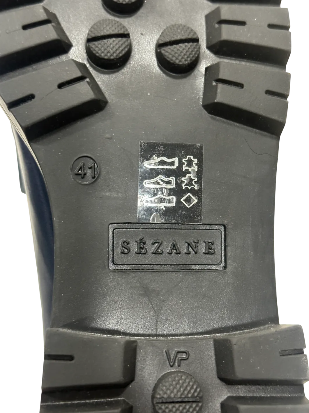 Sezane Blue Albane Loafers UK 8 EU 41 