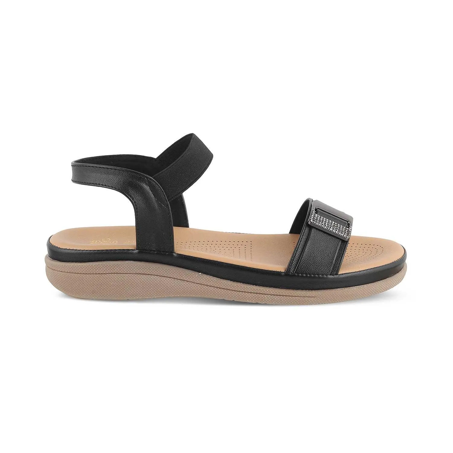 The Stepi TMS-1 Black Women's Casual Flats Tresmode