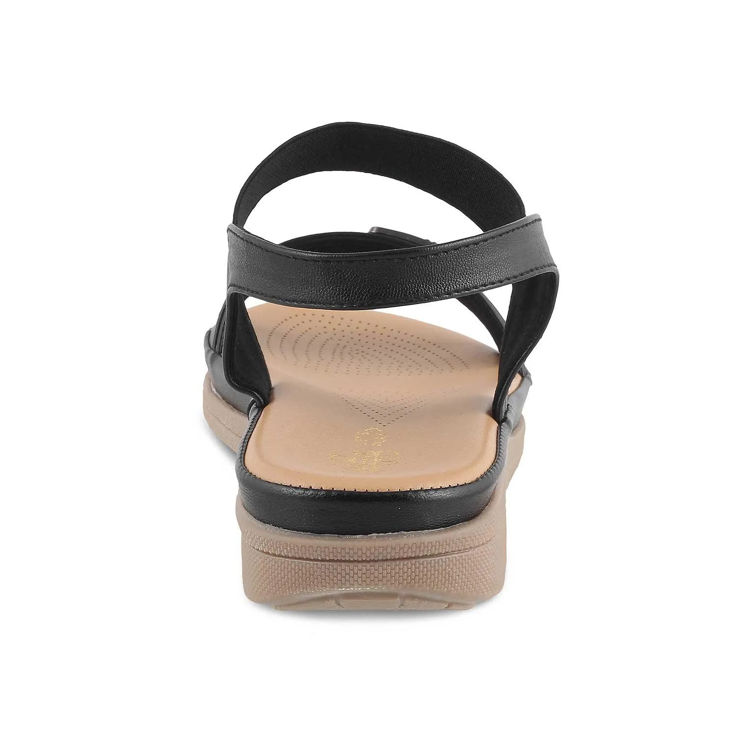 The Stepi TMS-1 Black Women's Casual Flats Tresmode