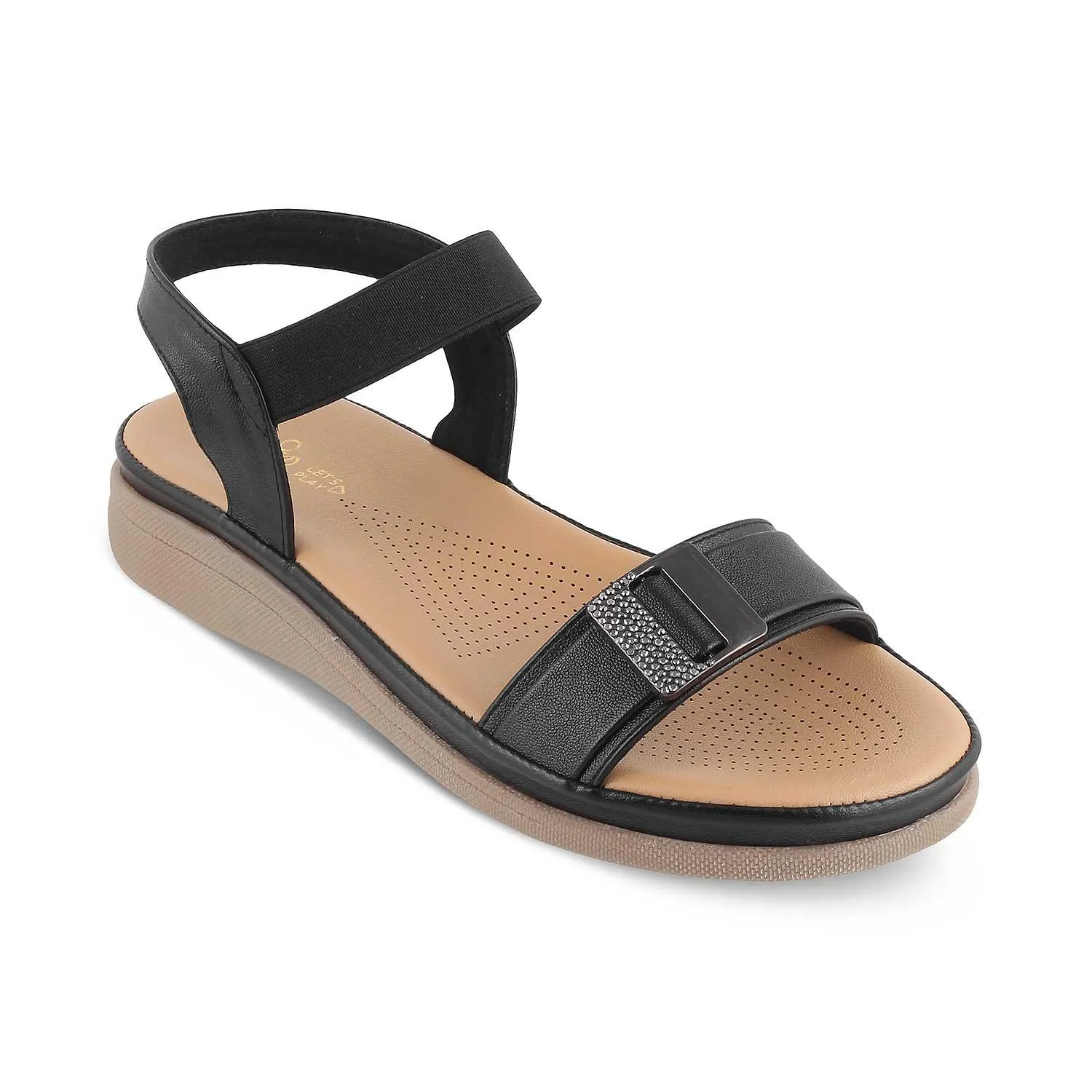 The Stepi TMS-1 Black Women's Casual Flats Tresmode