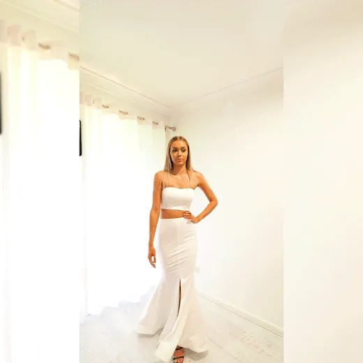 Two piece mermaid skirt dress (sales)