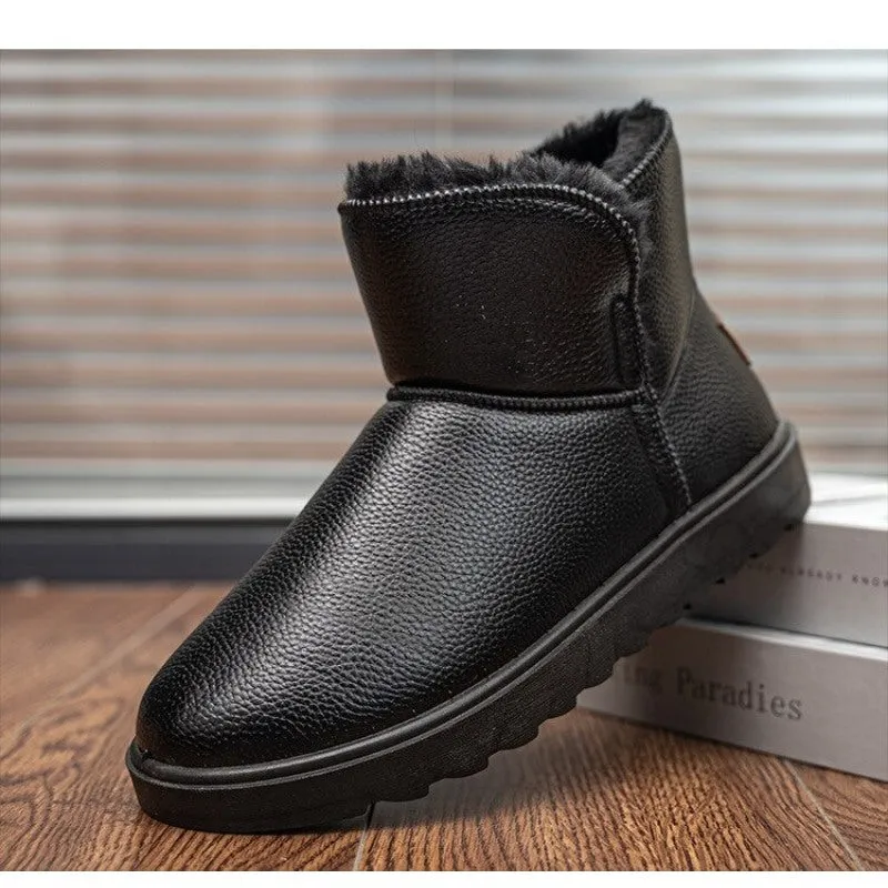 Warm Waterproof Thicked Plush Snow Boots