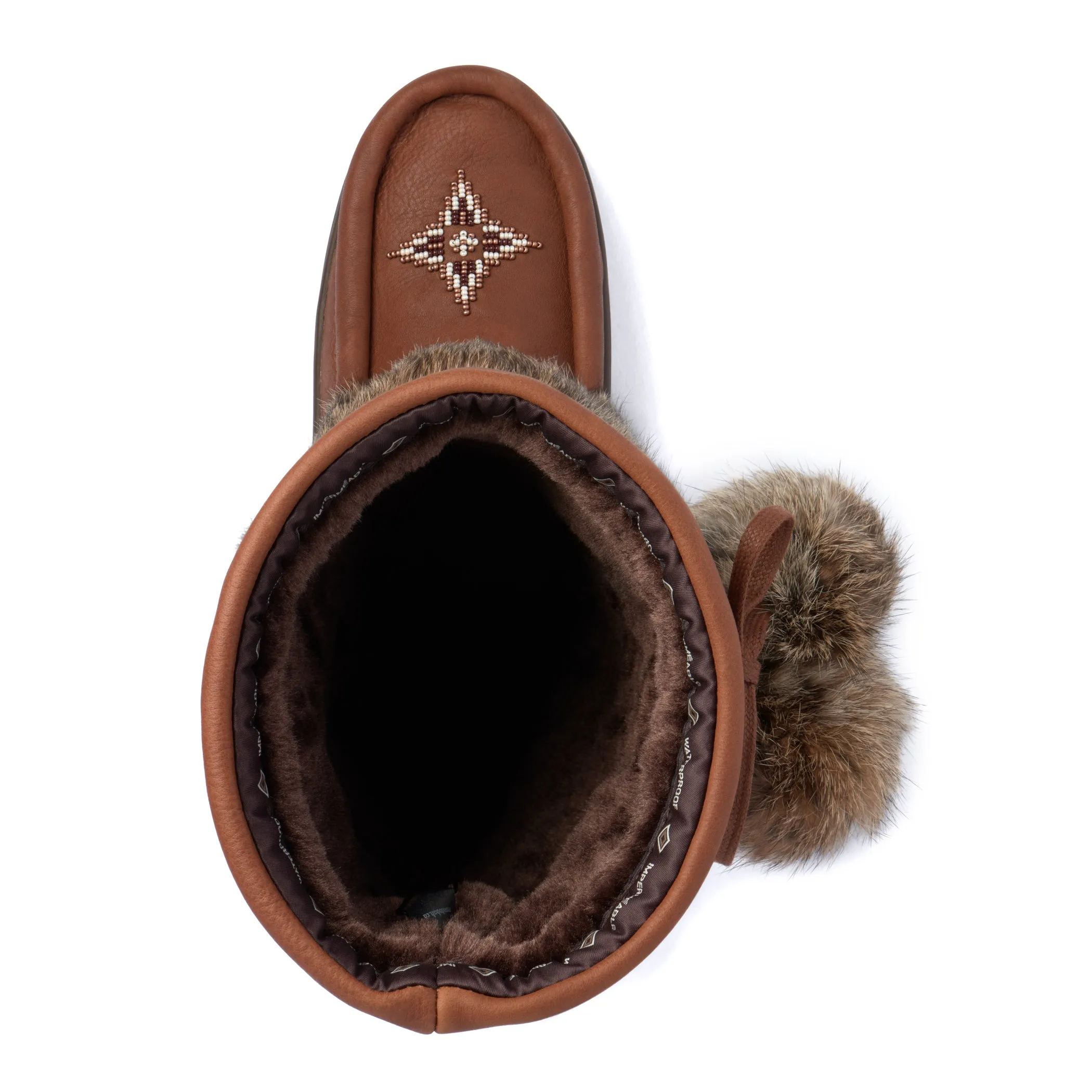 Waterproof Snowy Owl Mukluk - Tobacco Grain